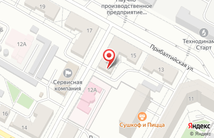Салон красоты Персона на Прибалтийской улице на карте