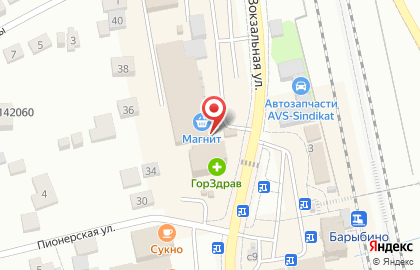 Магазин овощей и фруктов в Москве на карте