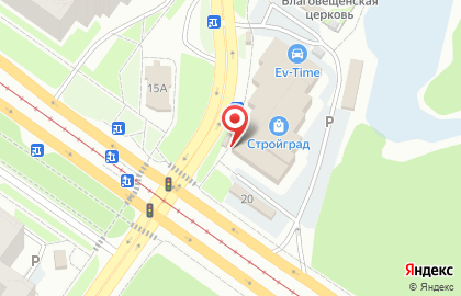 Сеть дверных супермаркетов Двери Лэнд в Засвияжском районе на карте