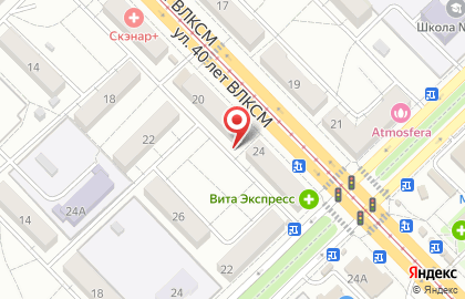 Пиццерия FriedPizza в Красноармейском районе на карте