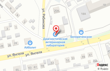 Диагностическая ветеринарно-испытательная лаборатория на карте