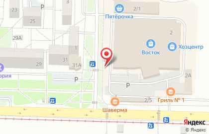 Киоск по продаже яиц в Орджоникидзевском районе на карте