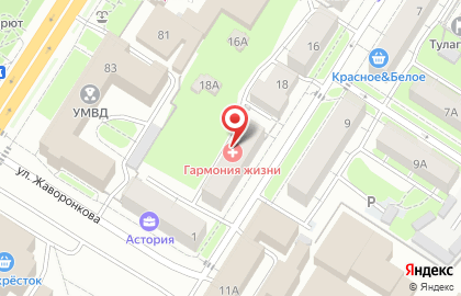 Медицинский оздоровительный центр Гармония Жизни на карте