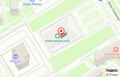Пейнтбольный клуб Pikabum на метро Проспект Ветеранов на карте