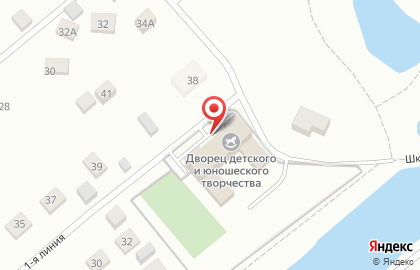 Дворец детского и юношеского творчества Всеволожского района в Санкт-Петербурге на карте