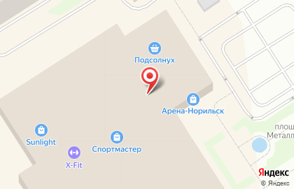 Салон сотовой связи МТС на площади Металлургов на карте