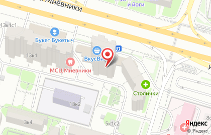 Сервисный Центр Kaiser на улице Мнёвники на карте