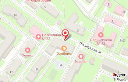 Аптека ЛекОптТорг на Пионерской улице на карте
