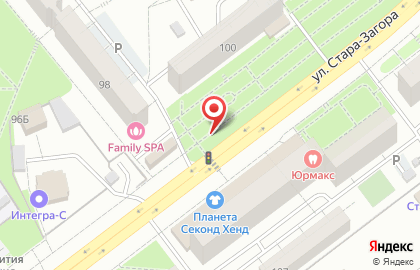 Сеть уличных кофеен The bakery на карте