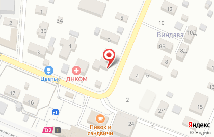 Продуктовый магазин на Станционной, 1 на карте