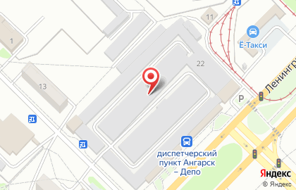 Маяк в Ангарске на карте