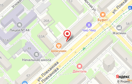 Магазин разливного пива Хмельник в Правобережном районе на карте