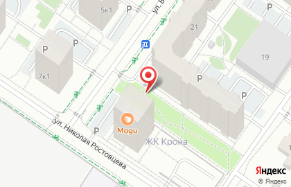 Магазин по продаже фруктов и овощей в Тюмени на карте