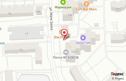 Парикмахерская АллА в Московском районе на карте