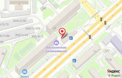 Магазин Кондитерская лавка на улице Партизана Железняка на карте