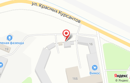 Шиномонтажная мастерская на улице Красных Курсантов на карте