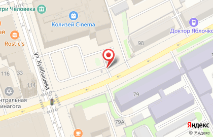 Автостоянка в Перми на карте