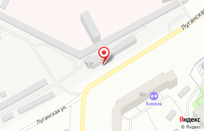 Автосервис Талисман на Луганской улице на карте