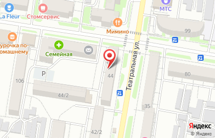 Многопрофильная компания Портал на Театральной улице на карте