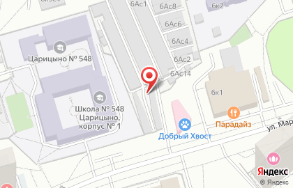 Автостоянка Мгса на улице Маршала Захарова, 6 к 1 стр 4 на карте