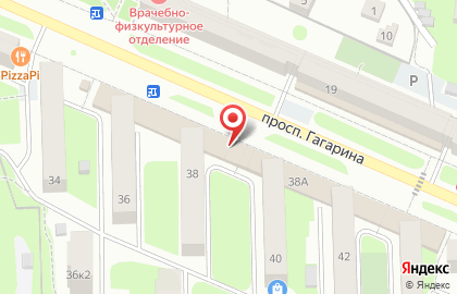Магазин мебели в Пскове на карте