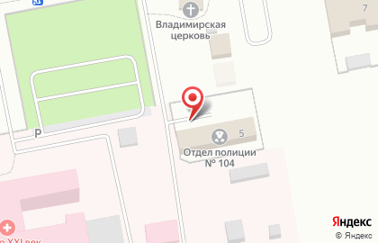 Участковый пункт полиции №1 Управление МВД России по Гатчинскому муниципальному району на улице Строителей на карте