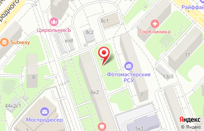 ITGenius на улице Маршала Малиновского на карте