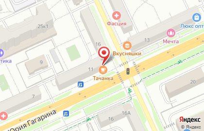 Кафе Тачанка в Чебоксарах на карте