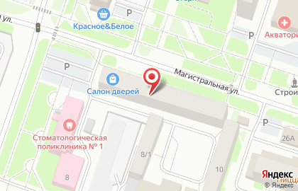 ООО ВТИ на Магистралиной улице на карте