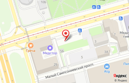 Автосервис на Выборгской Набережной, 29 к1 на карте