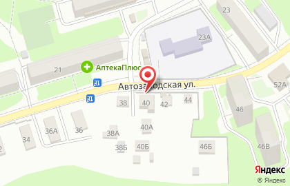 Столовая Час пик на Автозаводской улице на карте