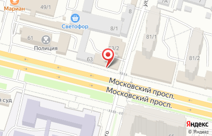 Ателье в Брянске на карте