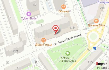 Додо пицца на карте