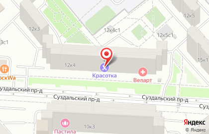 Сервисный центр REMBAZA.TECH на Суздальской улице на карте