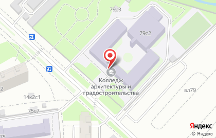 Московский колледж архитектуры и градостроительства на карте