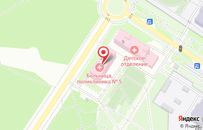 Поликлиника №5 Балашихинская областная больница на карте