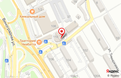 Мясной магазин Новая Заря в Центральном районе на карте