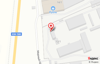 Торгово-монтажная компания Фнкс в Прикубанском районе на карте