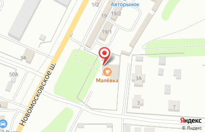 Кафе Малевка на карте