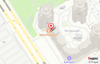Мосгорэнерго на карте