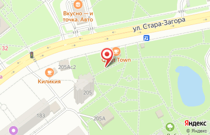 Лаундж-кафе Quiet Town на карте