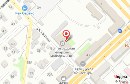 Царицынский Православный Университет преподобного Сергия Радонежского на карте