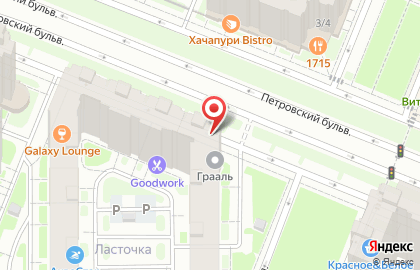 Компания Tubor на Петровском бульваре на карте