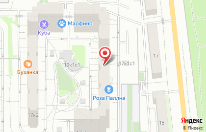 Продуктовый магазин Гурман 17.1 на карте
