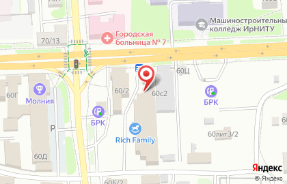 ООО Иркутск-Строй-Контроль на карте