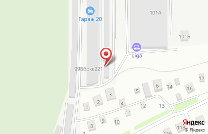Шиномонтажная мастерская в Орджоникидзевском районе на карте