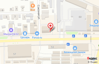Бежицкий Дом Быта Брянск на карте