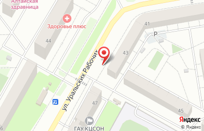 Фруктовая лавка в Екатеринбурге на карте