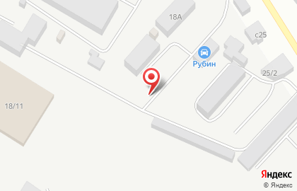 Автокомплекс Рубин в Ханты-Мансийске на карте