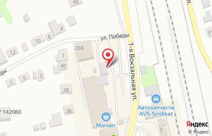 Магазин овощей и фруктов в Москве на карте